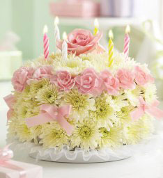 Birthday Flower Cake® Pink